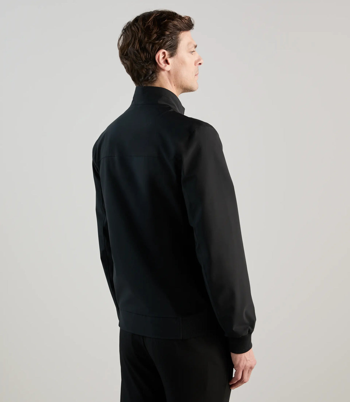 Blouson col montant noir - IZAC