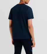 T-shirt en jersey marine - IZAC