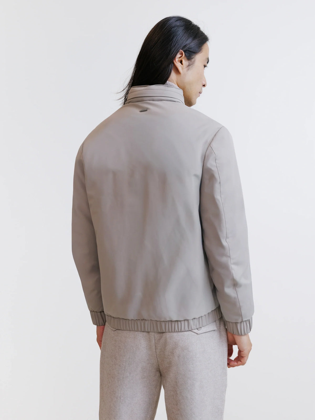 Blouson avec capuche beige - IZAC