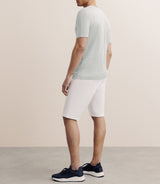 T-shirt boutonné vert - IZAC