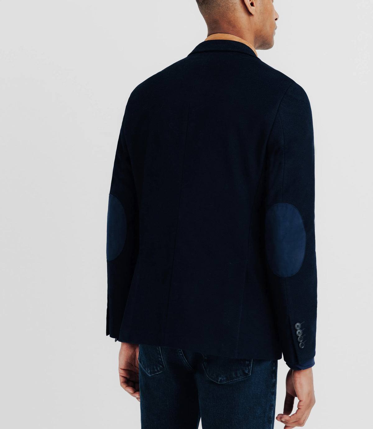 Veste en velours fantaisie marine - IZAC