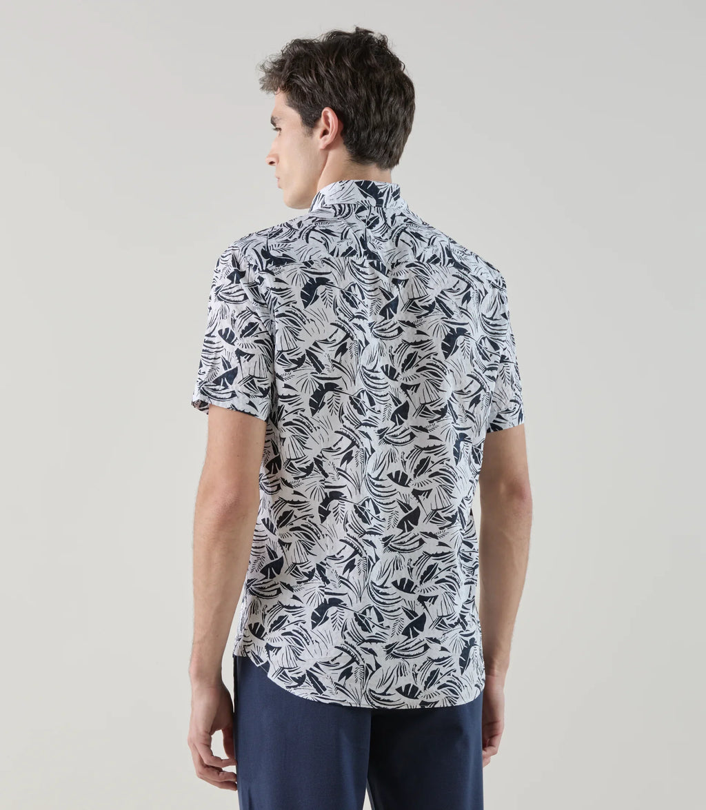 Chemise fantaisie marine - IZAC