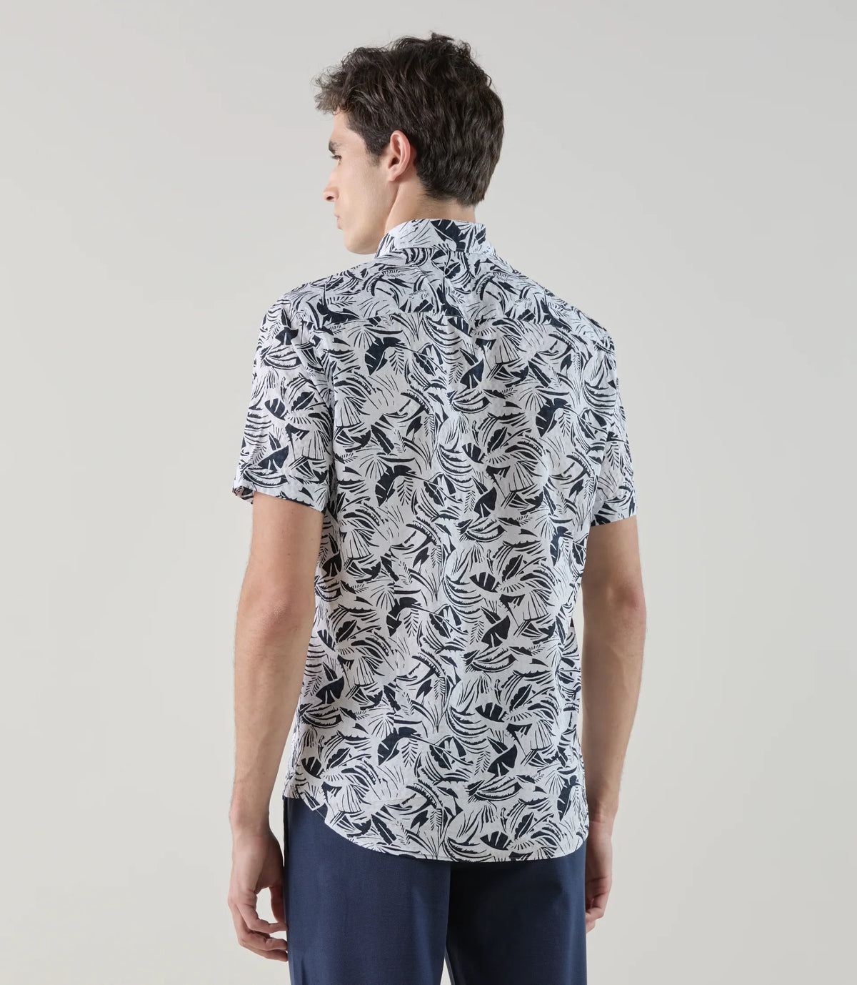 Chemise fantaisie marine - IZAC