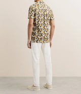 Chemise imprimée beige - IZAC