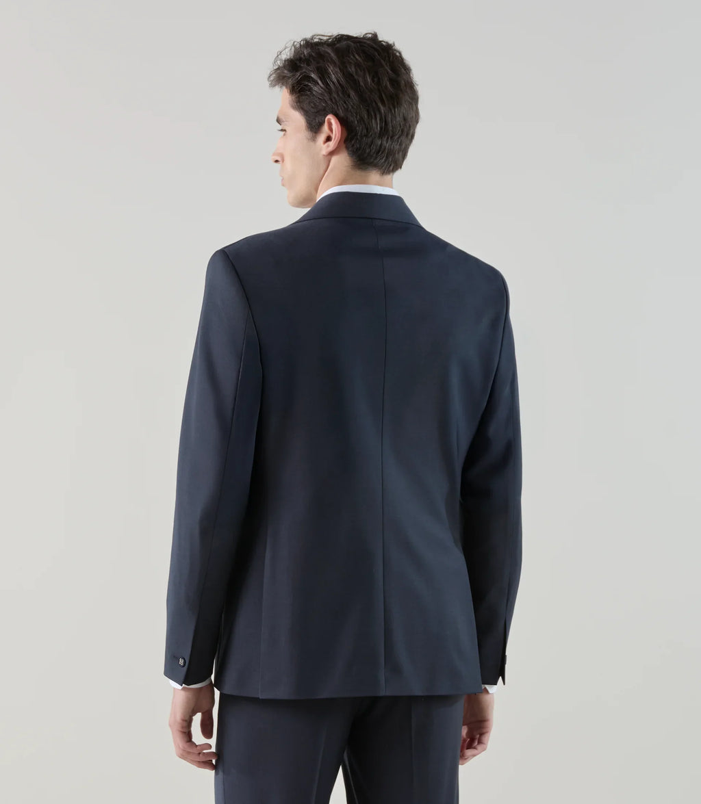 Costume 1 bouton marine - IZAC