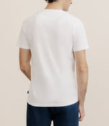 T-shirt imprimé blanc - IZAC