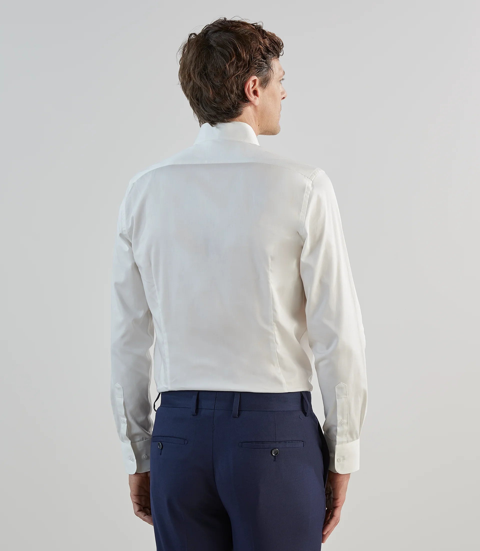 Chemise ville en coton écru - IZAC