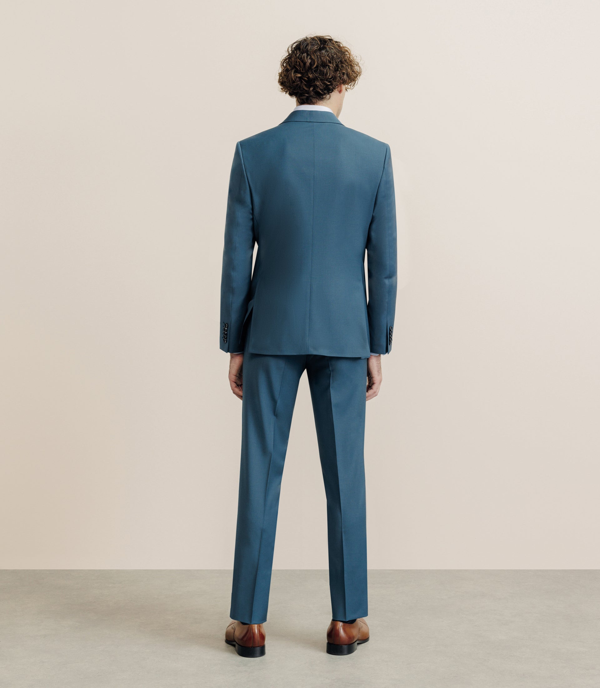 Costume 3 pièces bleu - vert - IZAC