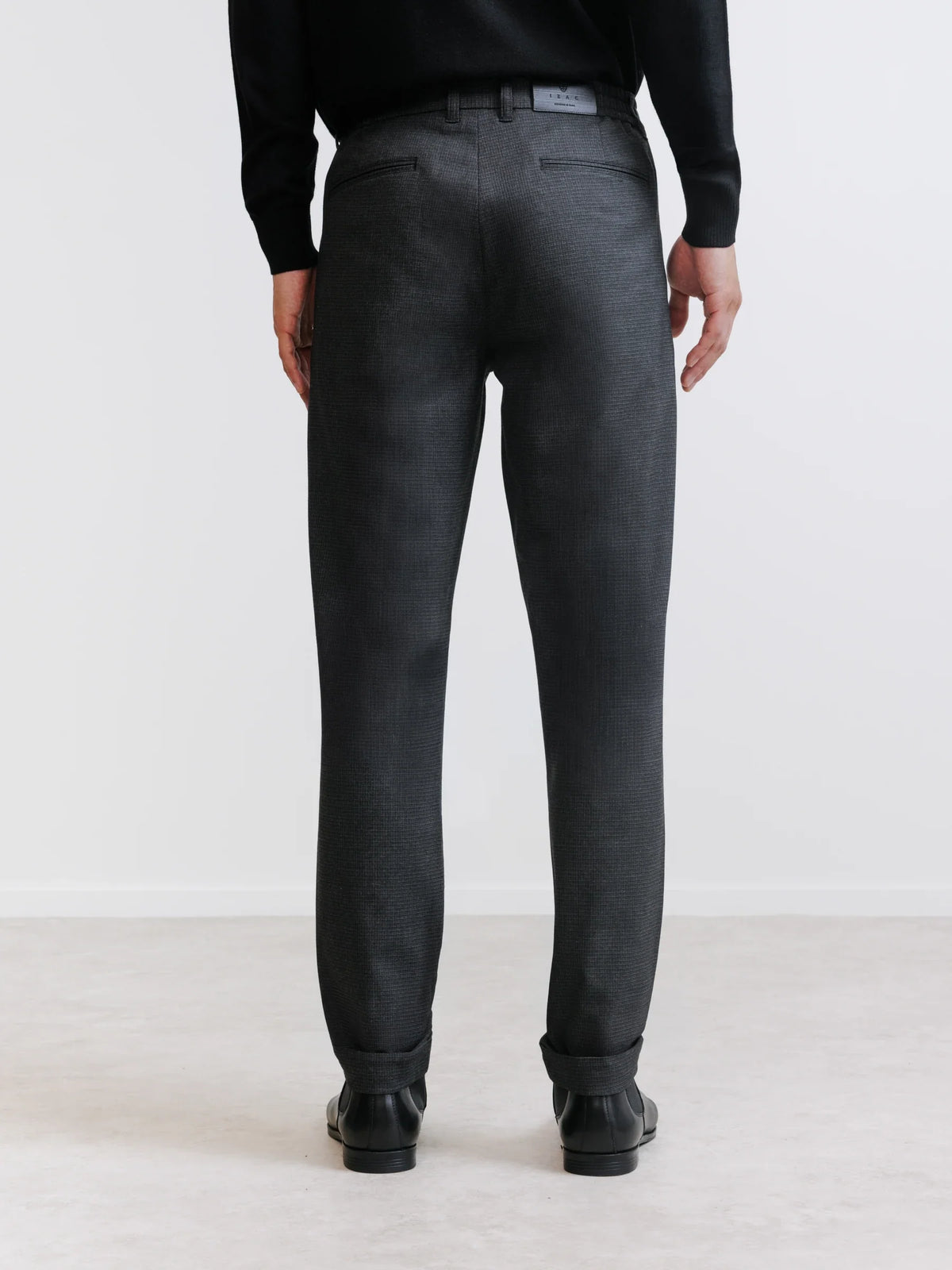 Pantalon casual noir - IZAC