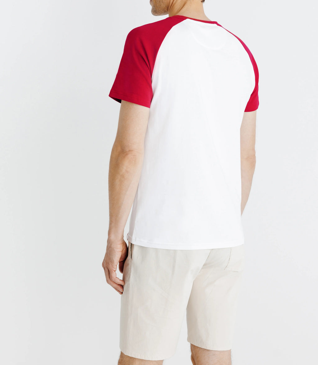 T-shirt manches courtes rouge - IZAC