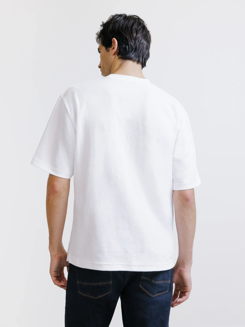 T-shirt oversize blanc - IZAC