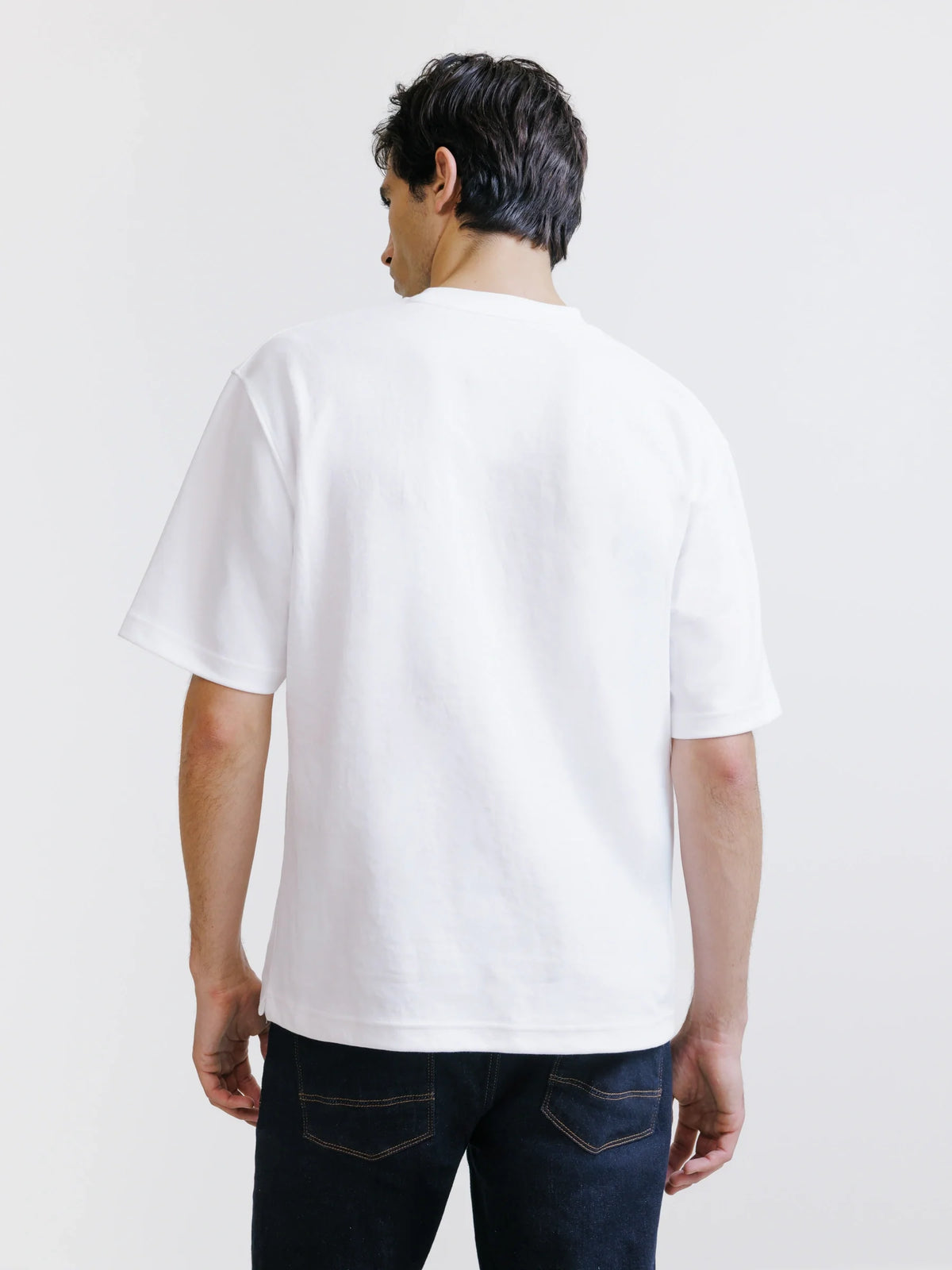 T-shirt oversize blanc - IZAC