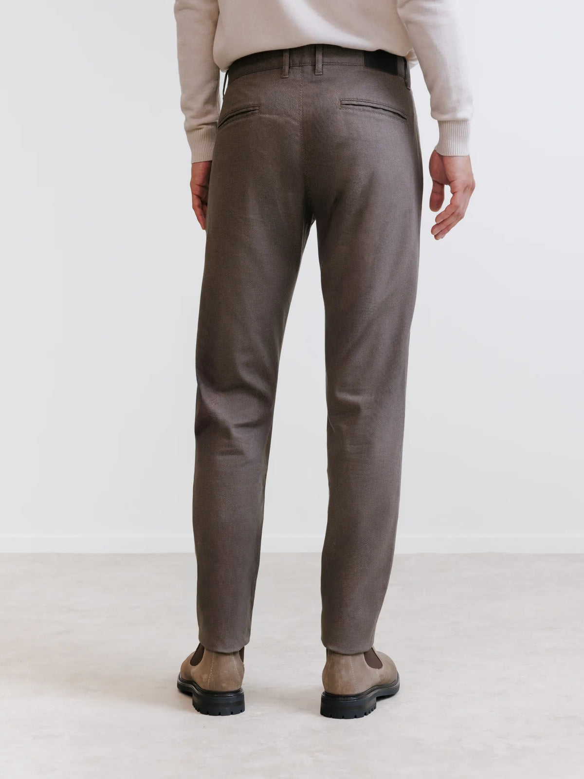 Pantalon armuré châtain - IZAC