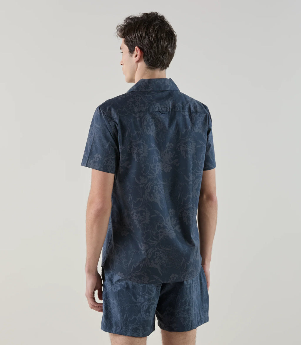 Chemise fantaisie marine - IZAC