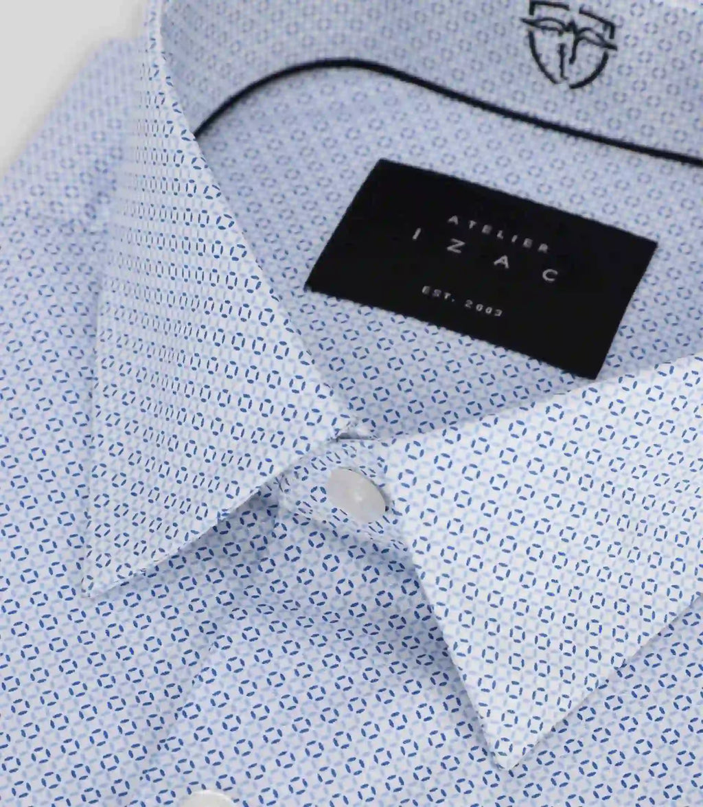 Chemise fantaisie ciel - IZAC