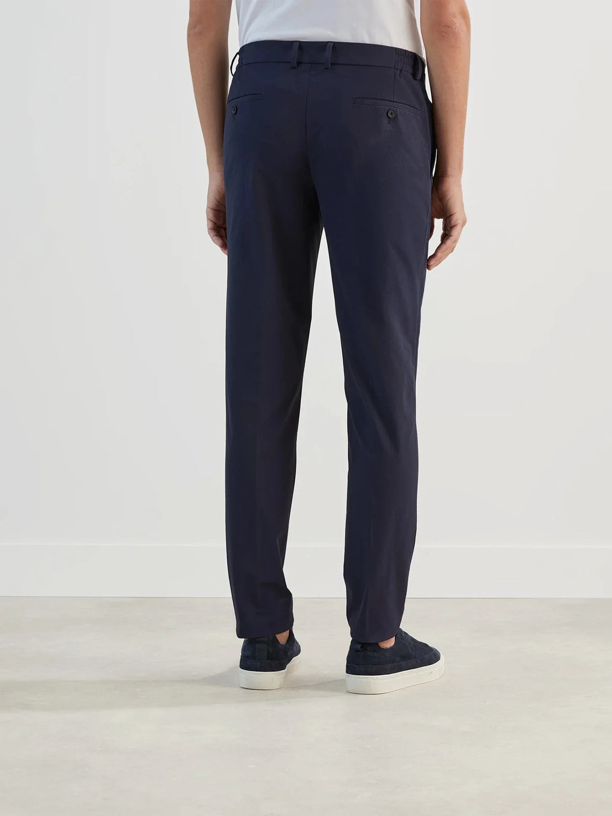 Pantalon ville en tissu technique marine - IZAC