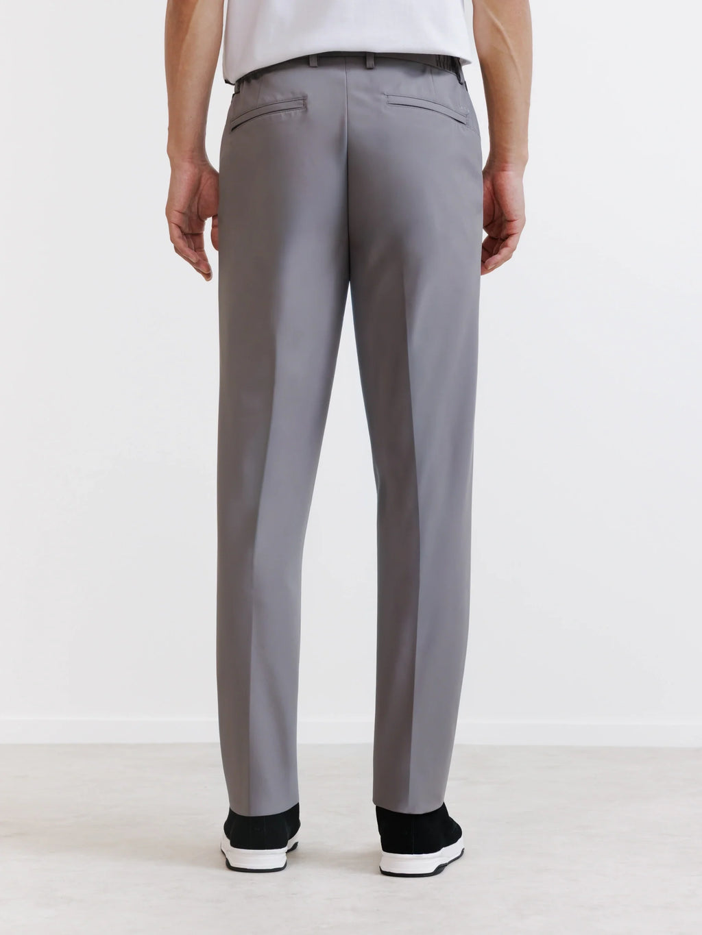 Pantalon ville en tissu technique taupe - IZAC