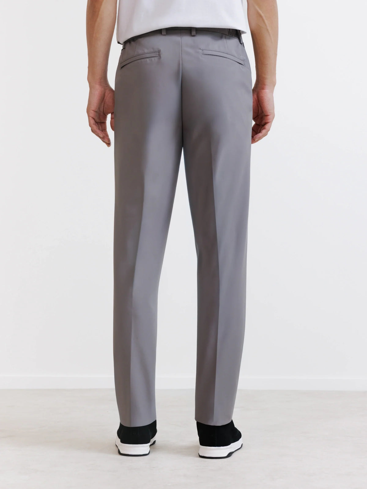 Pantalon ville en tissu technique taupe - IZAC