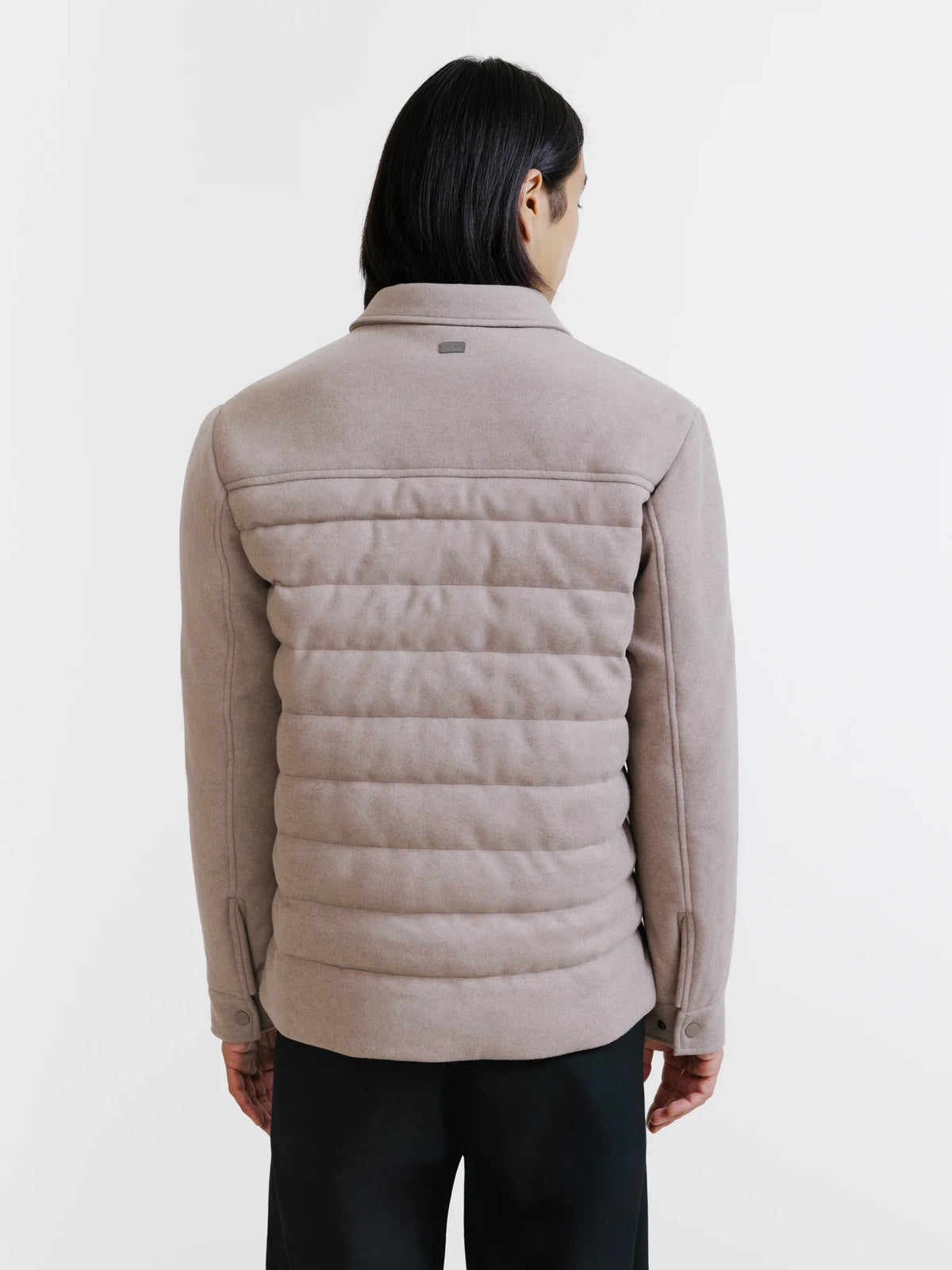 Blouson matelassé beige - IZAC