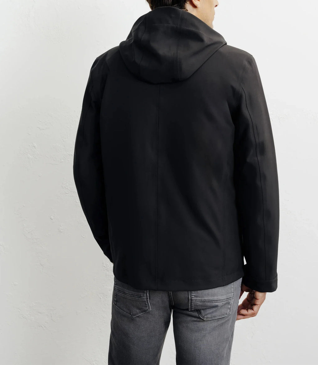Parka courte 3 en 1 noire - IZAC
