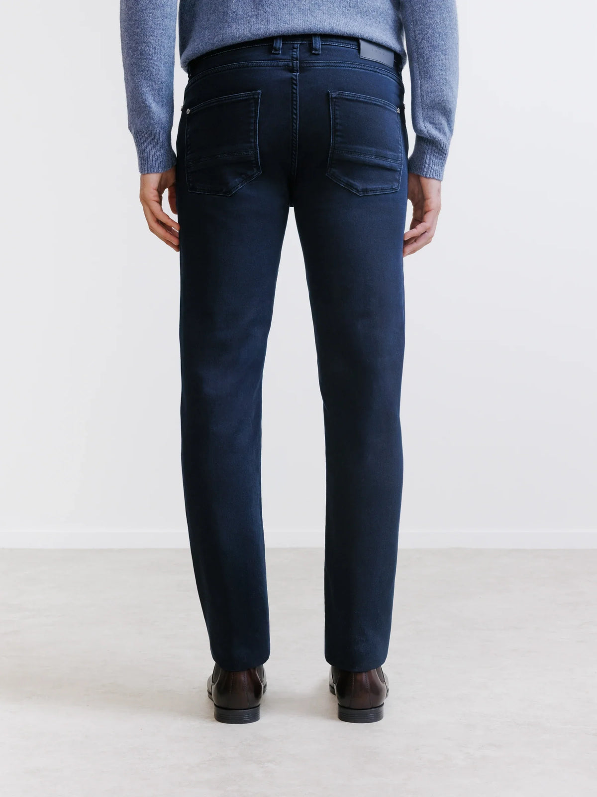 Jean 5 poches slim marine - IZAC