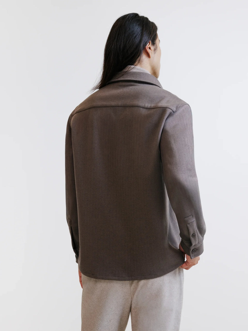 Surchemise taupe - IZAC