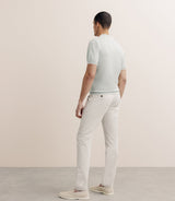 Polo col ouvert vert - IZAC