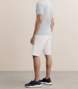 T-shirt boutonné bleu ciel - IZAC