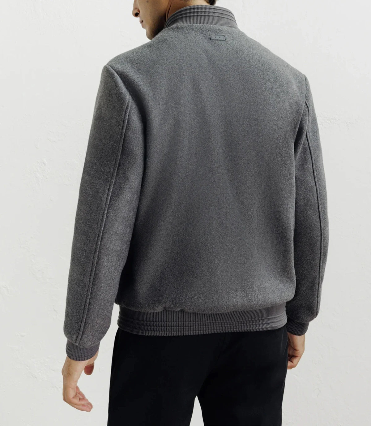 Blouson col montant gris - IZAC
