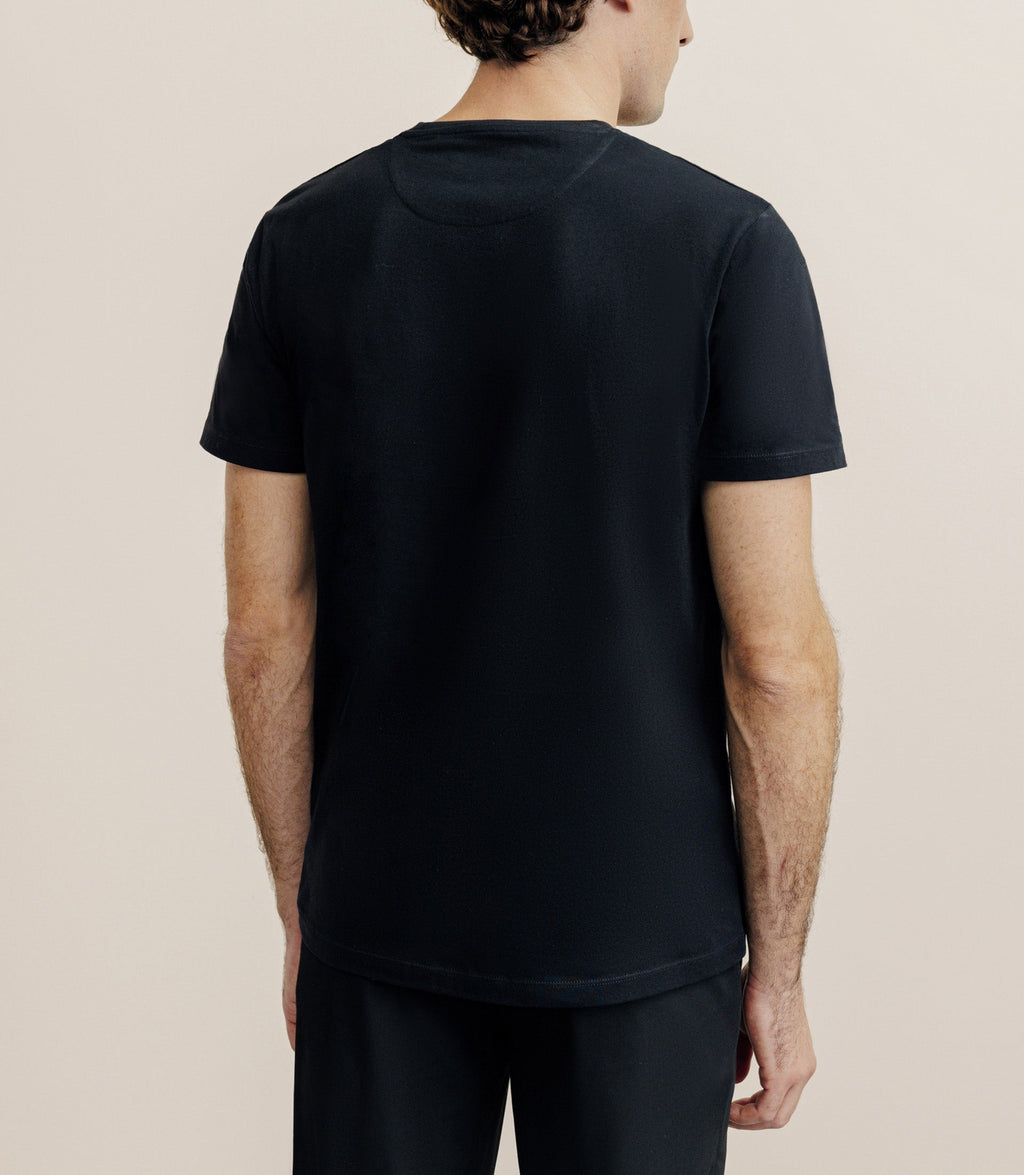 T-shirt imprimé noir - IZAC