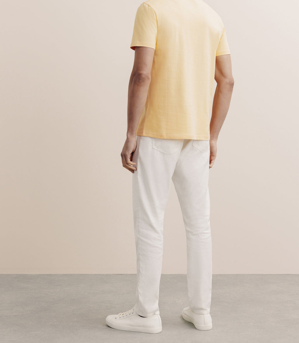 T-shirt col V avec poche pêche - IZAC