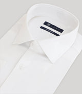 Chemise en satin de coton écru - IZAC