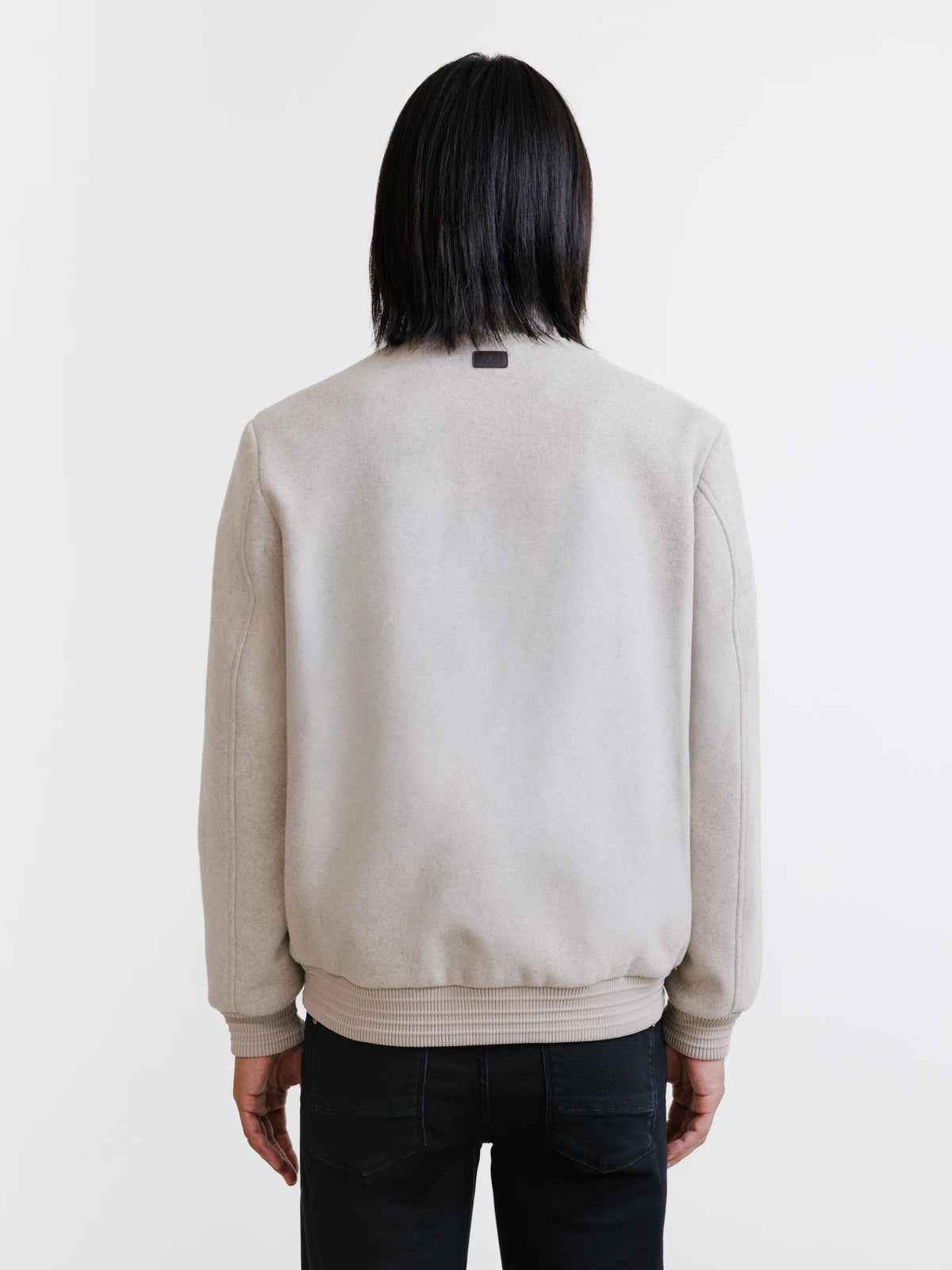Blouson col montant beige - IZAC