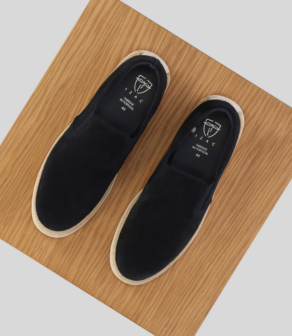 Chaussures en suède marine - IZAC