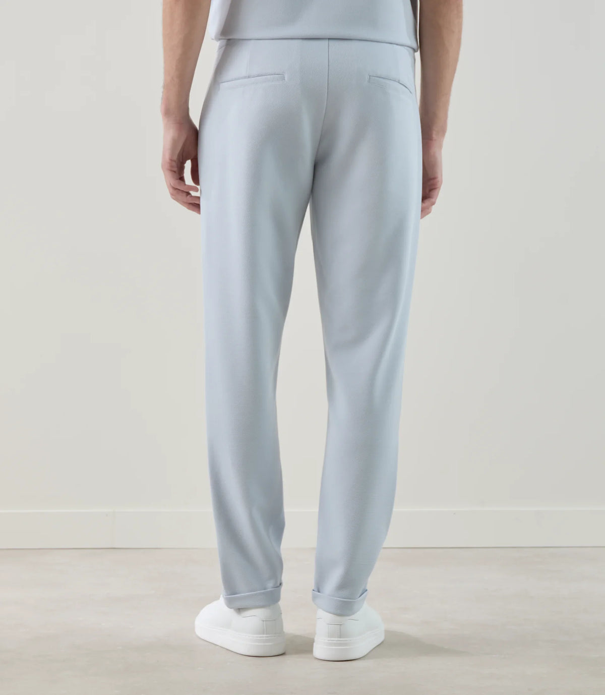 Pantalon casual en maille ciel - IZAC