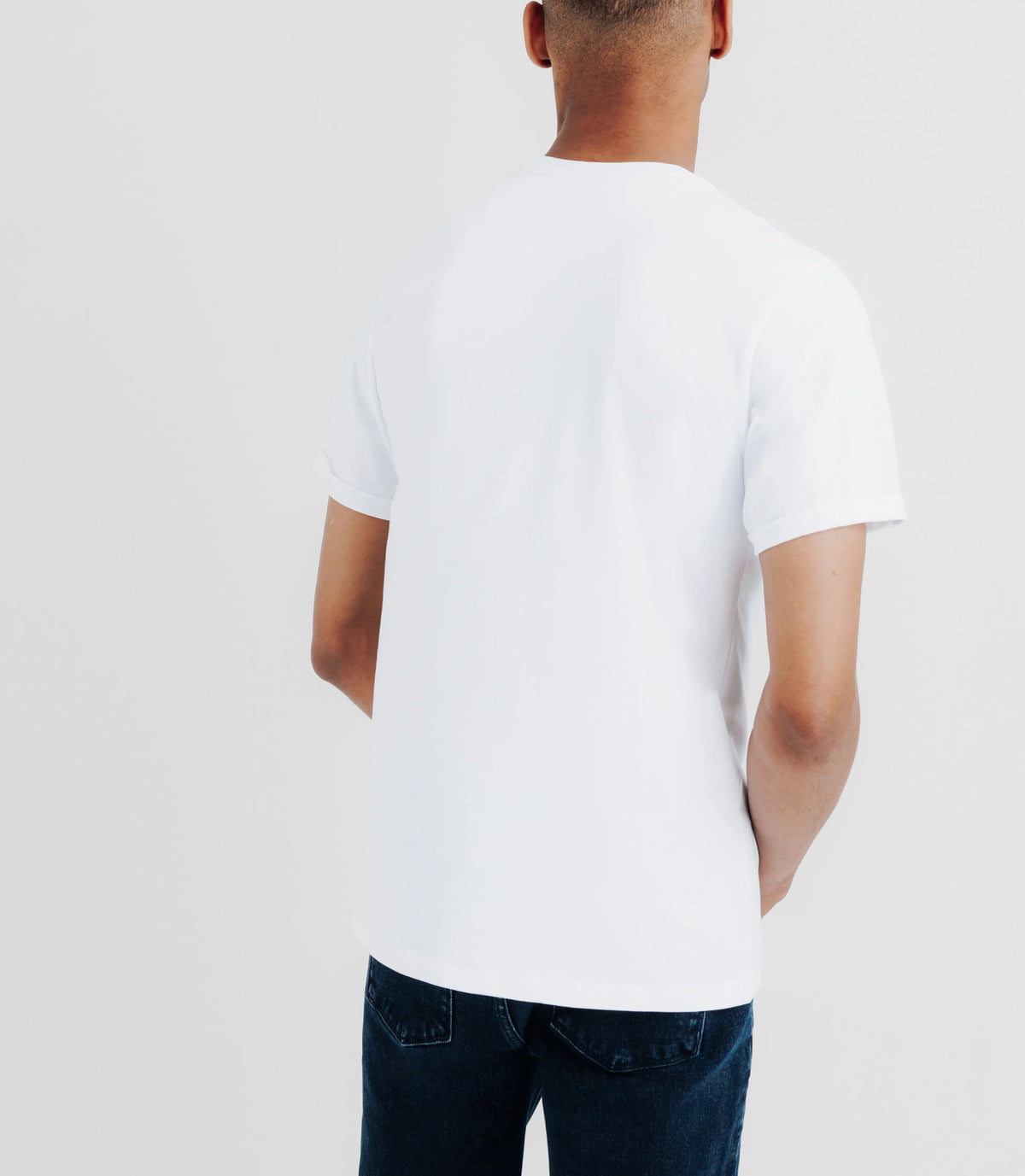 T-shirt en jersey blanc - IZAC