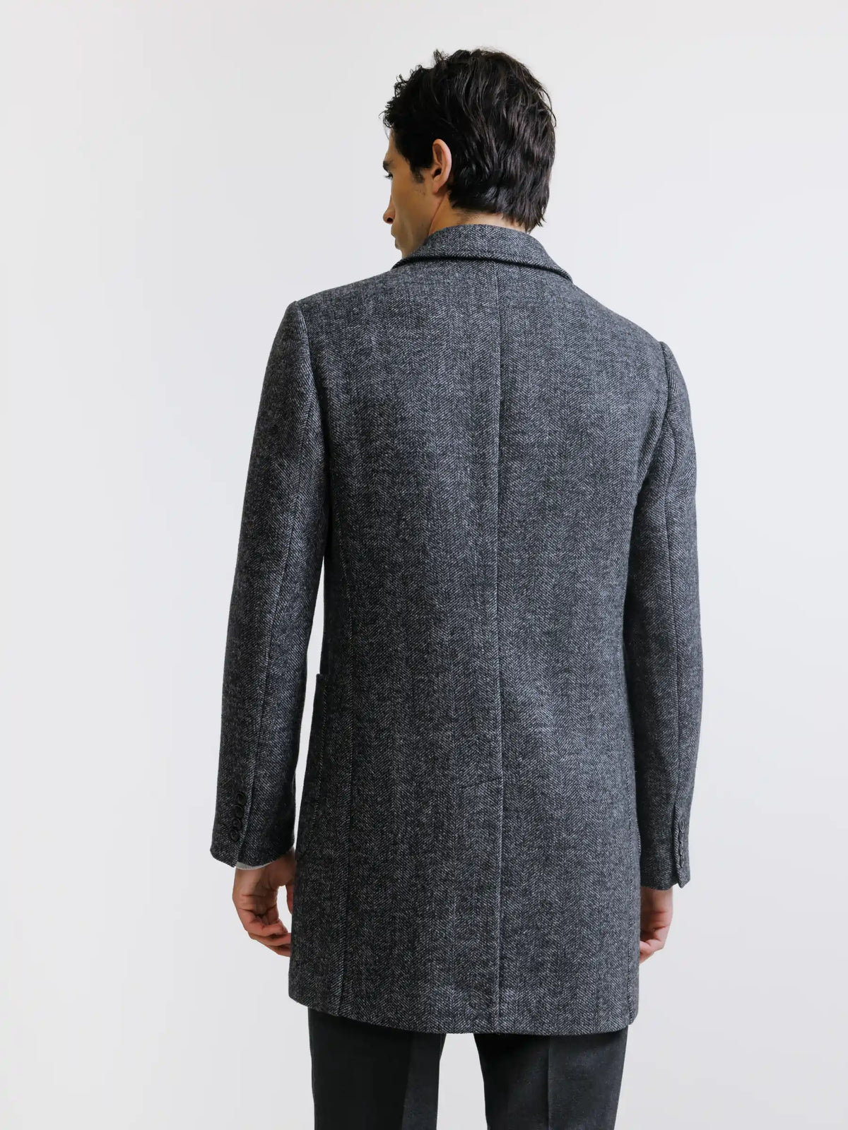 Manteau 3 boutons noir - IZAC