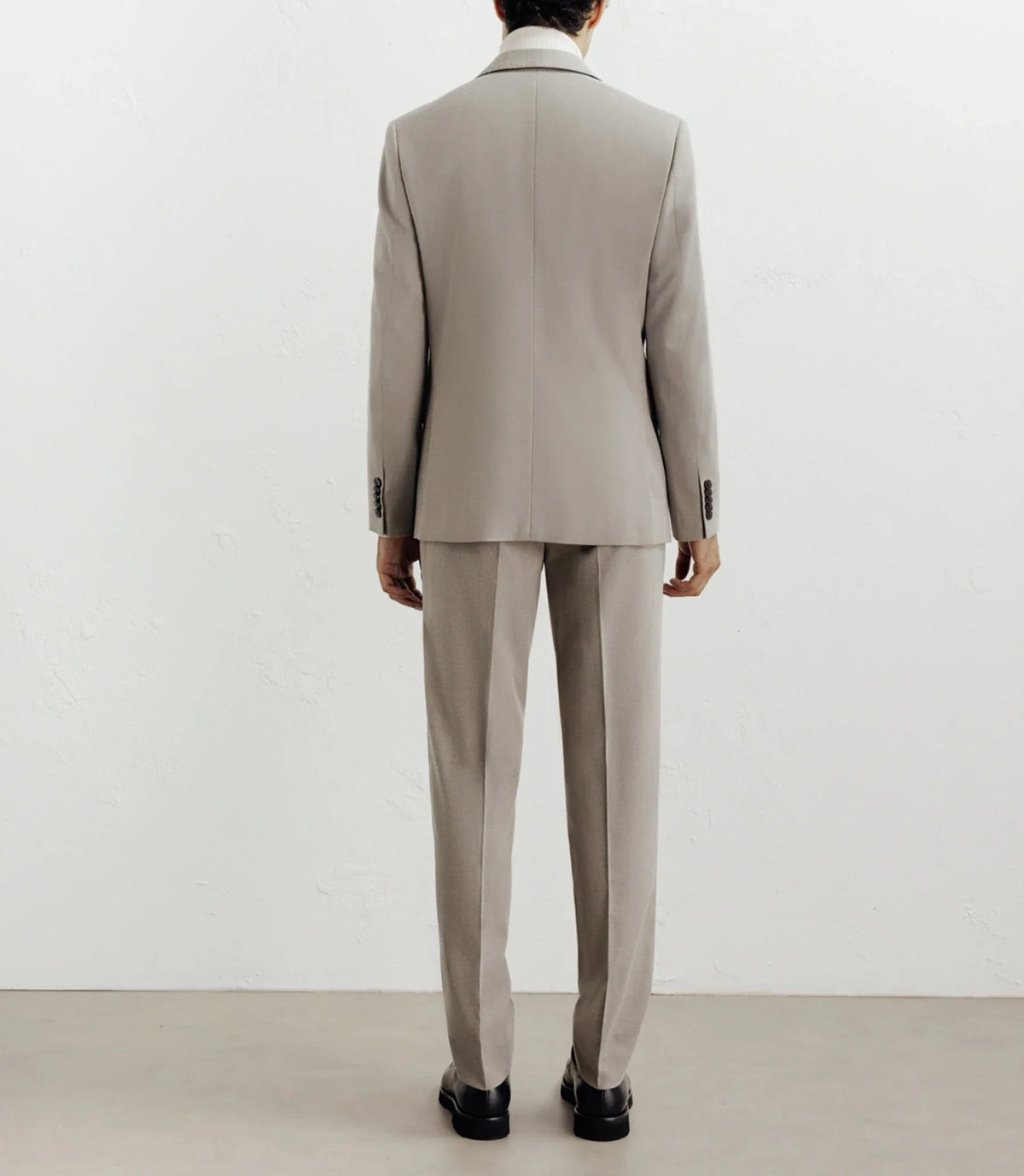 Costume 2 boutons taupe - IZAC