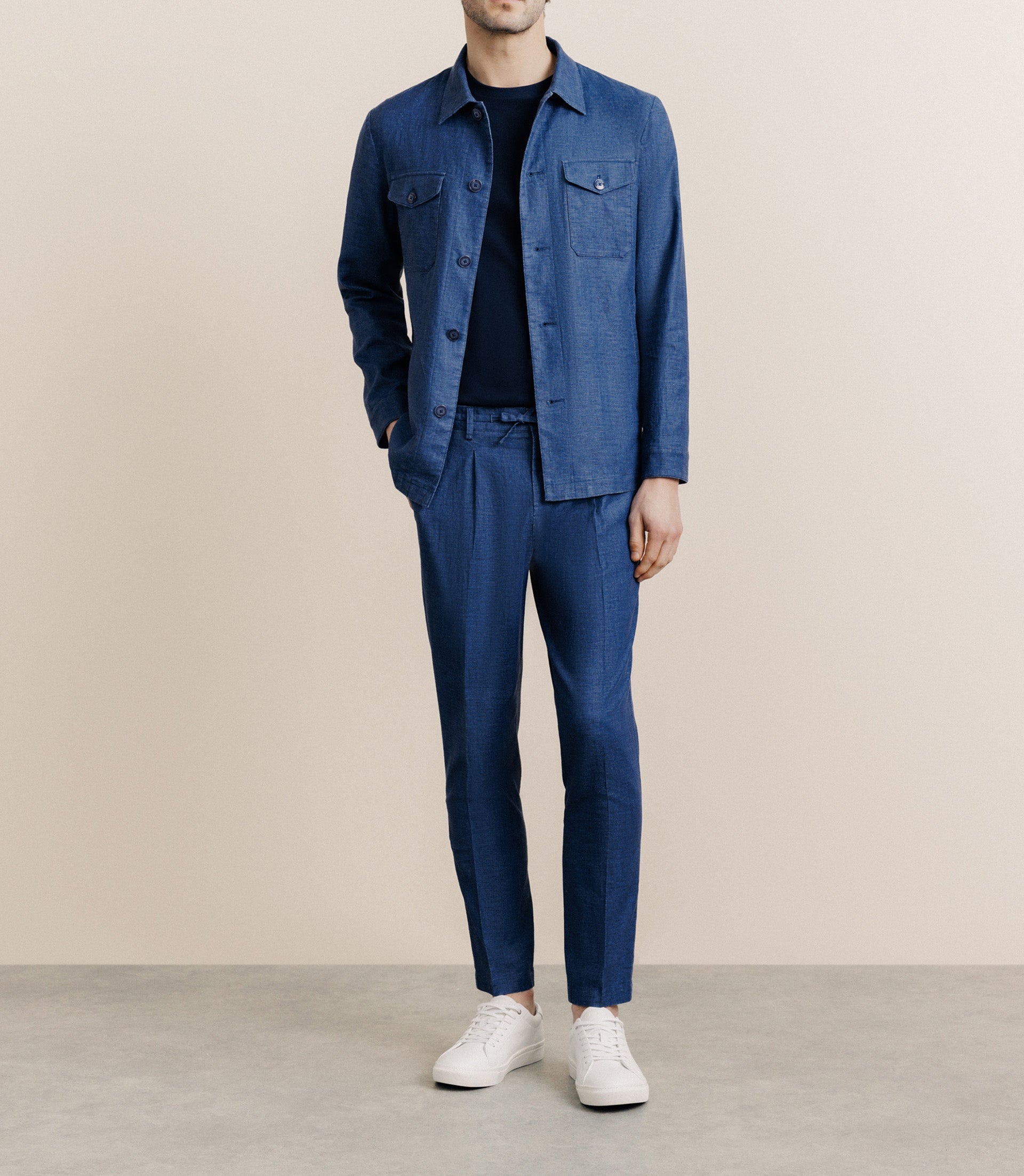 Veste ville indigo - IZAC