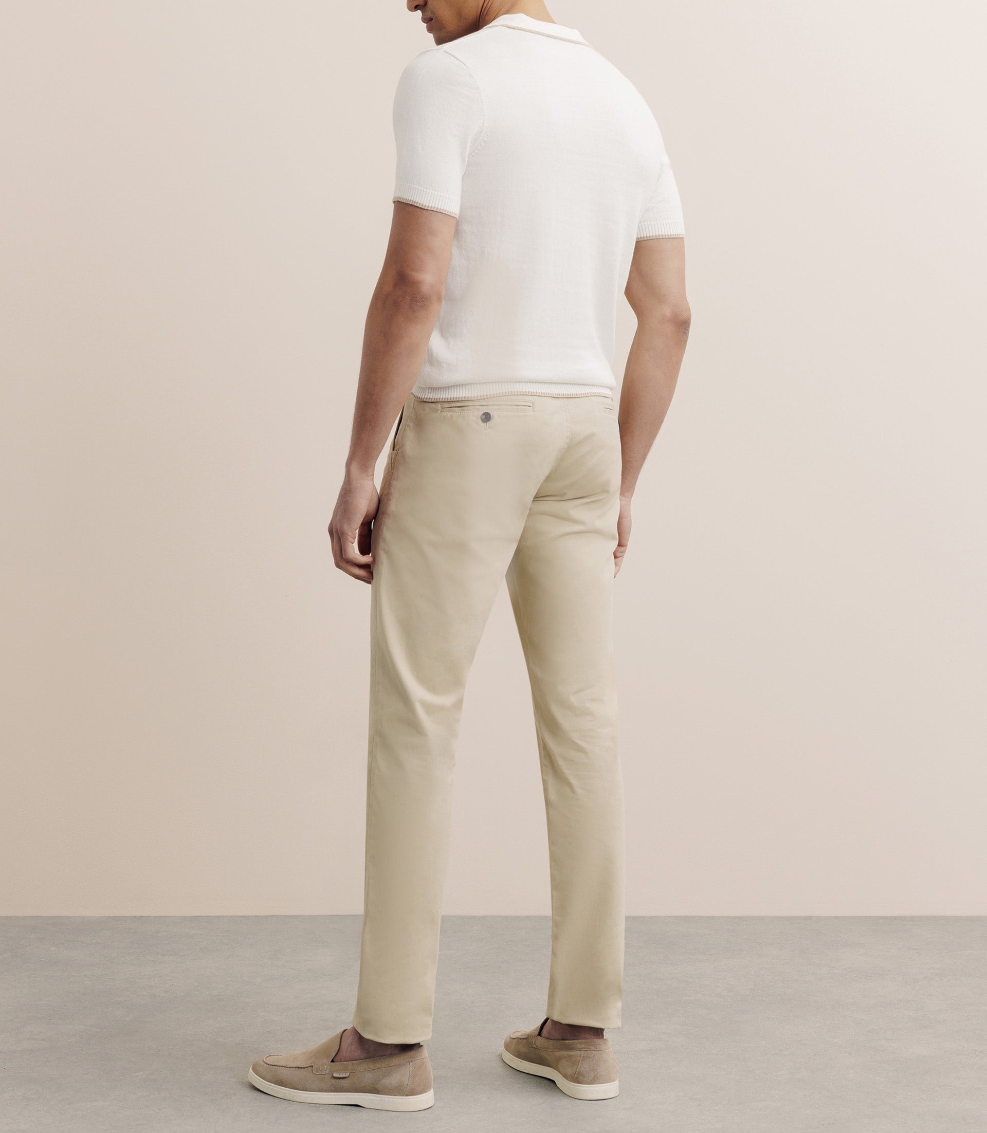 Polo col ouvert écru - IZAC