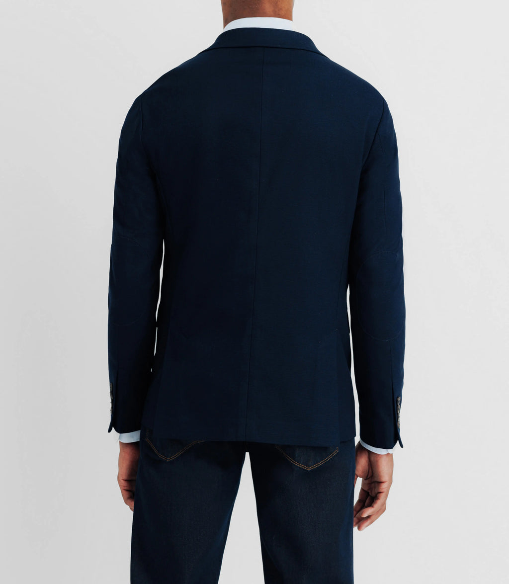 Veste casual 2 boutons marine - IZAC