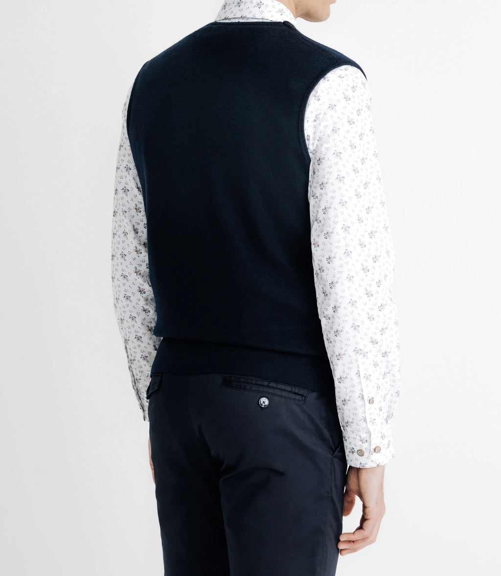 Gilet sans manches marine - IZAC