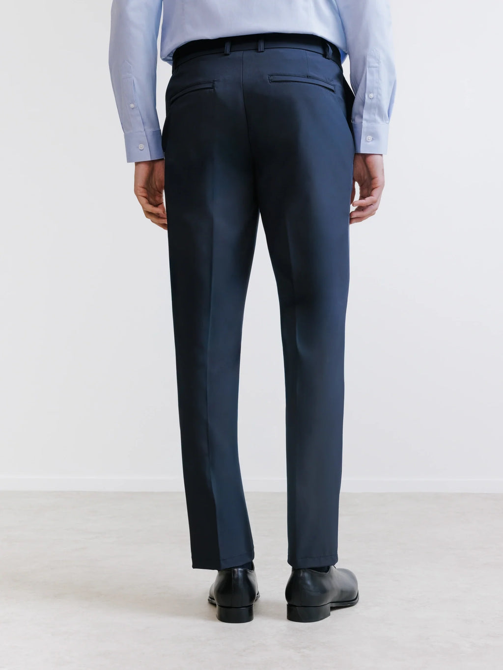 Pantalon ville en tissu technique marine - IZAC