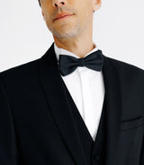 Costume col châle noir - IZAC