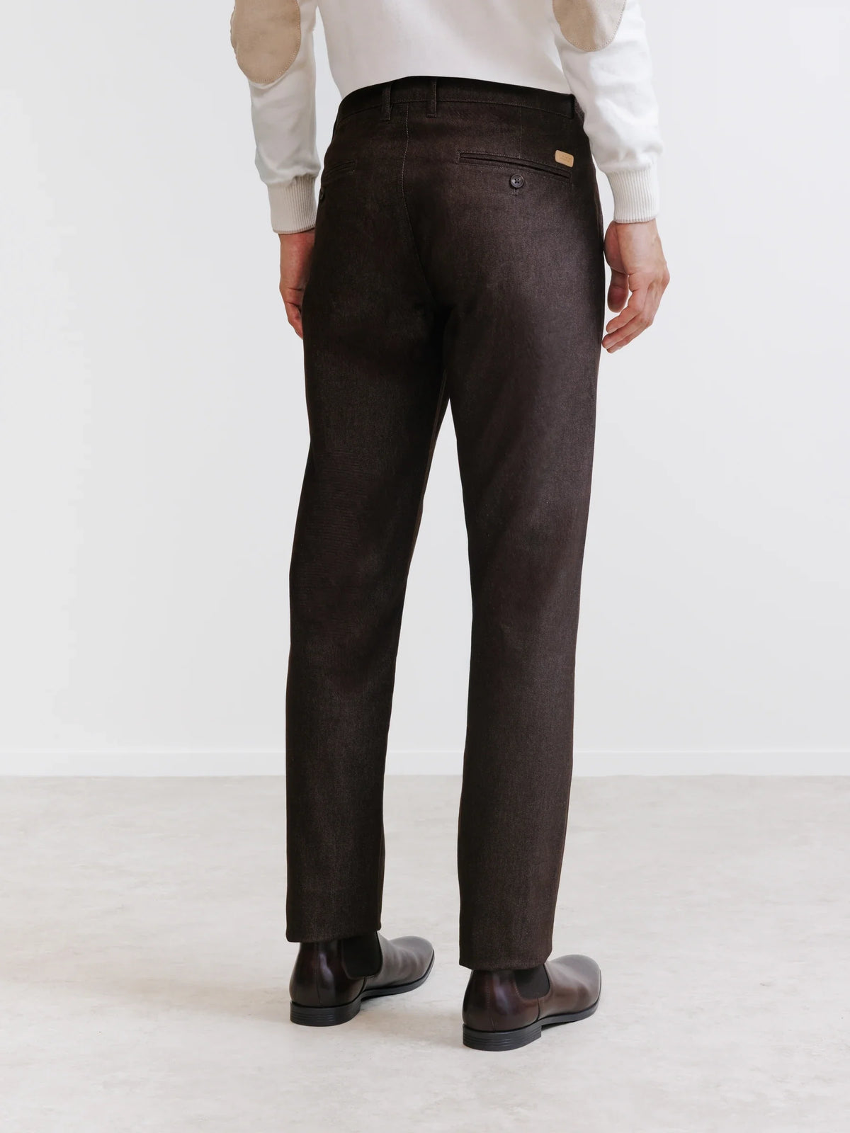 Pantalon casual marron - IZAC