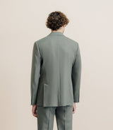 Costume 2 boutons kaki - IZAC