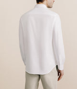 Chemise en twill infroissable blanche - IZAC