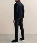 Blouson col montant noir - IZAC