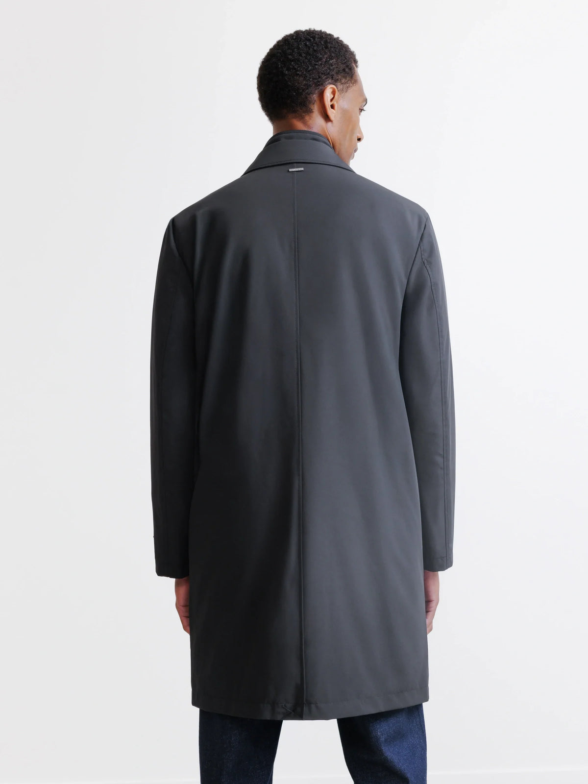 Manteau imperméable noir - IZAC