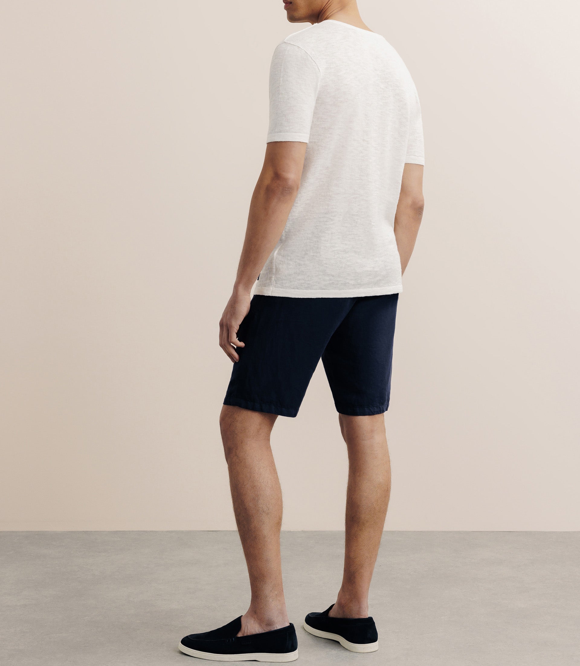 T-shirt boutonné écru - IZAC